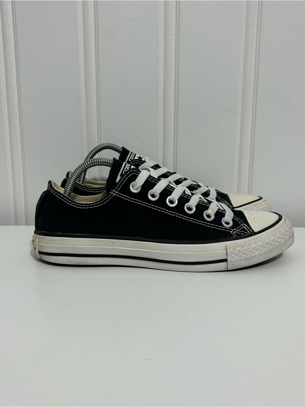 Converse ctas low black
